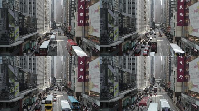 香港街道延时