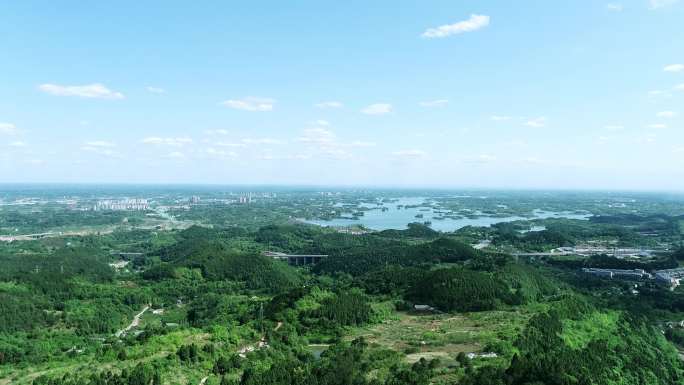 龙泉森林公园丹景台风光4K
