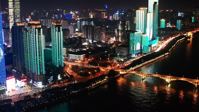 长沙湘江夜景