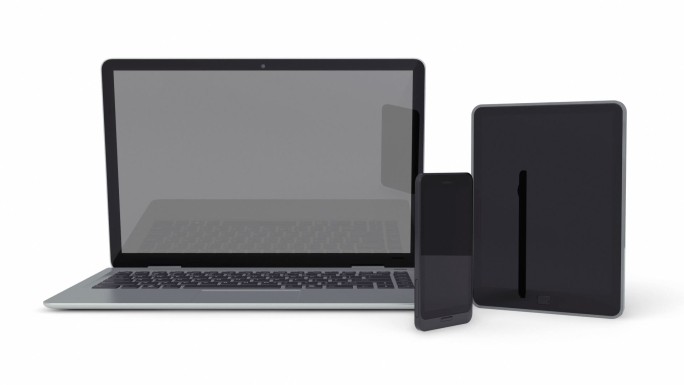 笔记本电脑、智能手机、平板电脑
