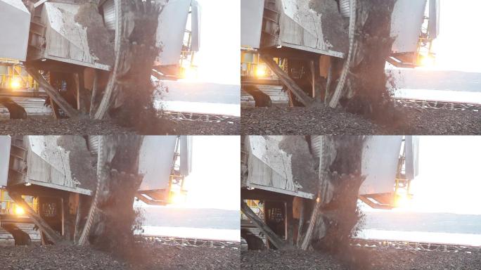 挖煤挖掘机铁车轮煤矿