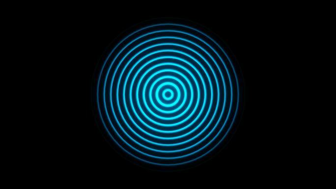 4K蓝色水波纹图案投影灯-循环带通道1