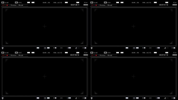 摄像机录像机界面框架