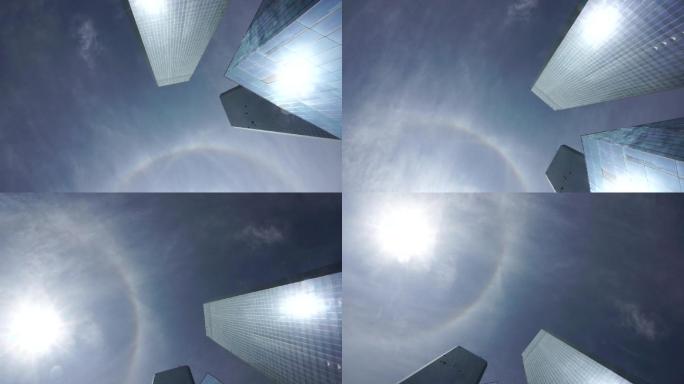 天空日晕写字楼