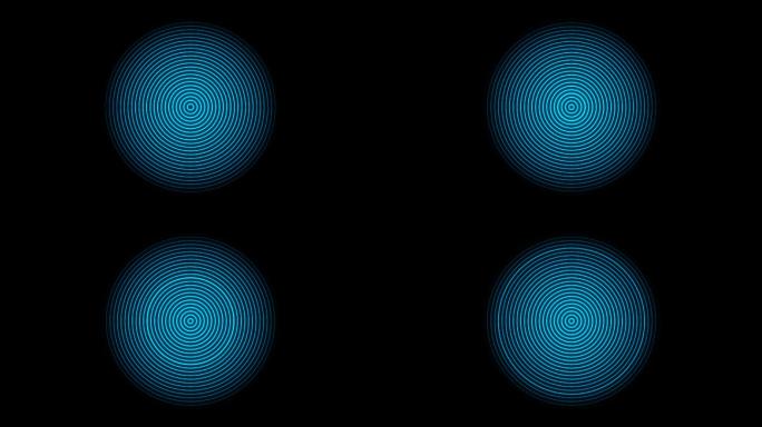 4K蓝色水波纹图案投影灯-循环带通道3