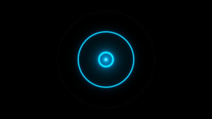 4K蓝色光点扩散定位坐标按钮-循环通道1