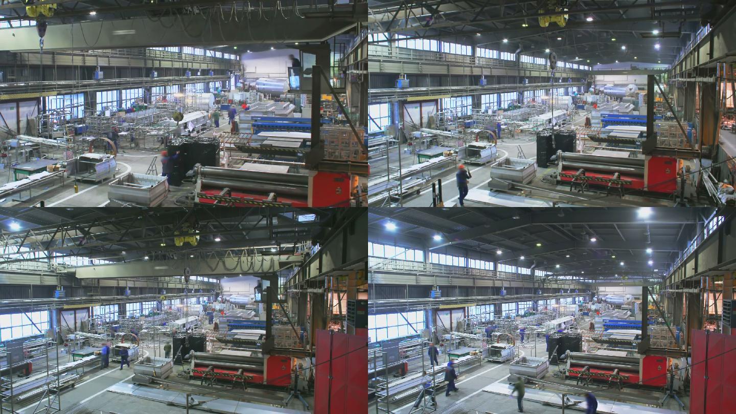 工厂延时摄影宣传片视频素材空镜现代化工业