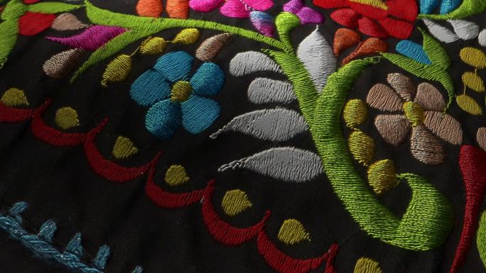 墨西哥花卉纺织品