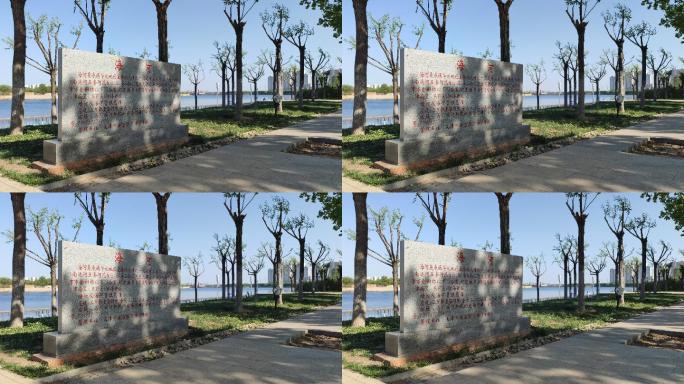 天津滨海新区自贸区响螺湾海河周边景色