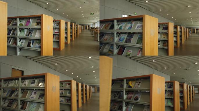 南宁图书馆书架阅览室