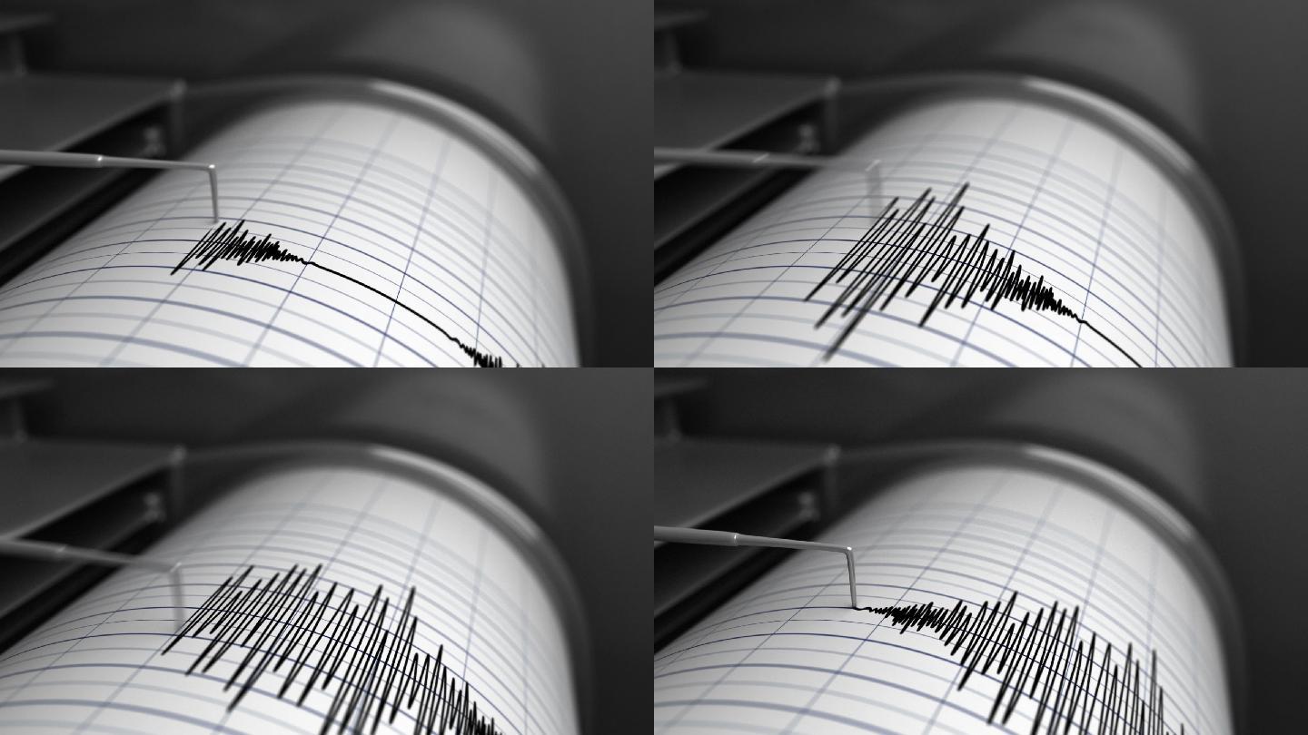 地震仪动画