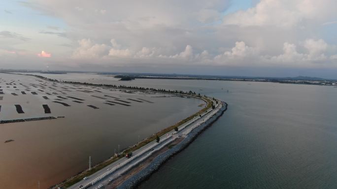 广西钦州海上公路-网红公路（可自行调色）