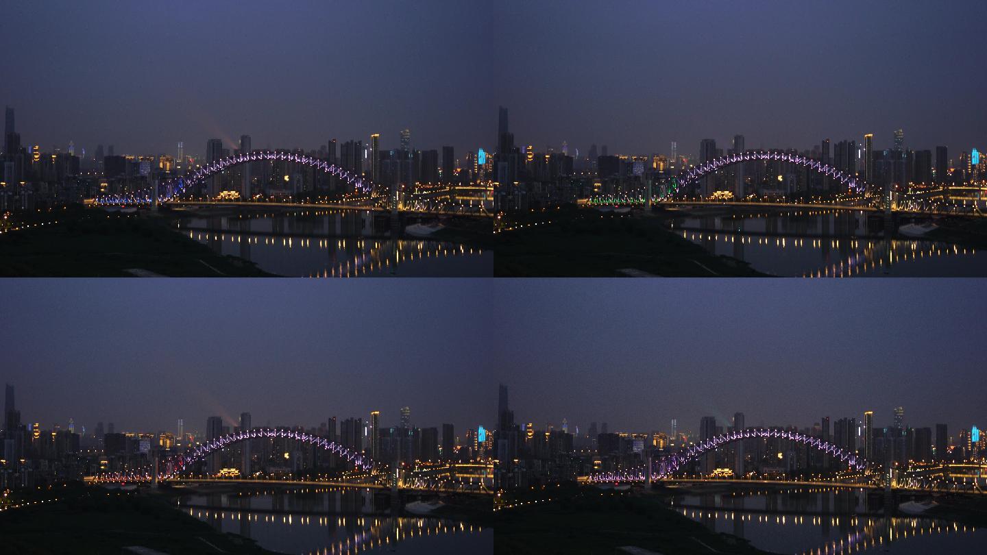 武汉汉江湾桥江汉七桥4K视频素材