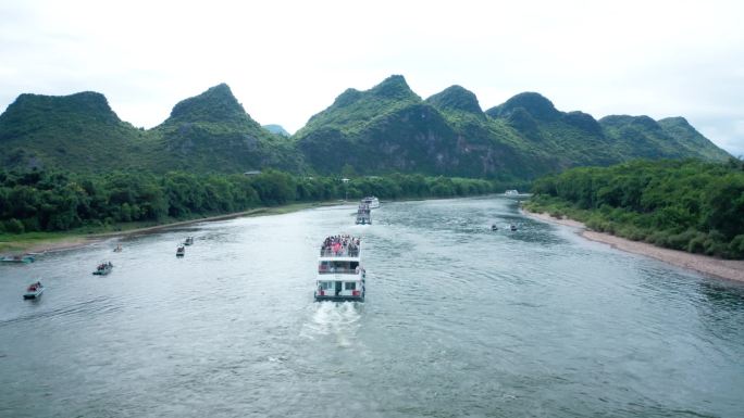 桂林山水航拍