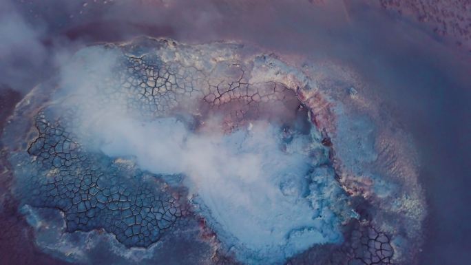 冰岛的地热活动世界地理地理运动地壳自然景