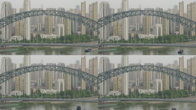 武汉汉江湾桥江汉七桥4K视频素材