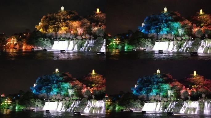 柳州的城市夜景——手机拍摄柳江夜景