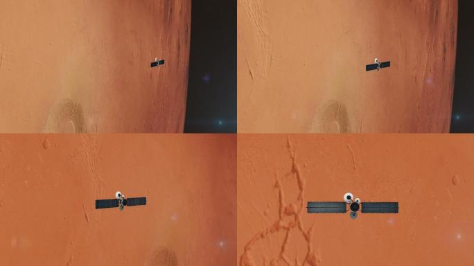 在火星附近轨道运行的卫星