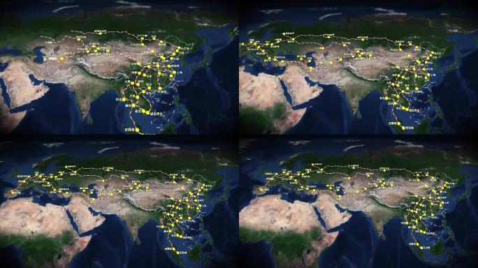 【视频】中欧班列-泛亚铁路-亚欧大陆桥1