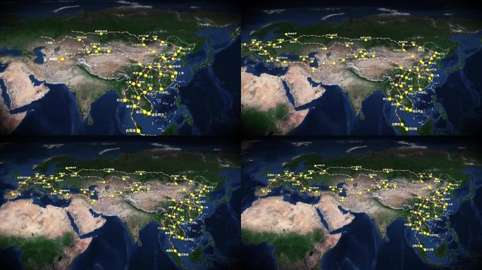 【视频】中欧班列-泛亚铁路-亚欧大陆桥1