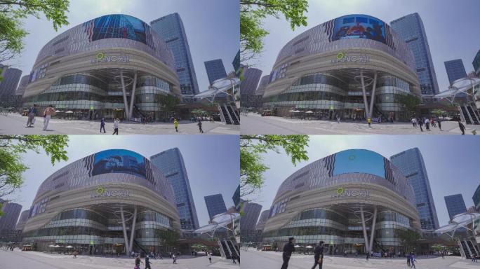 重庆渝北区光环购物中心4K延时摄影