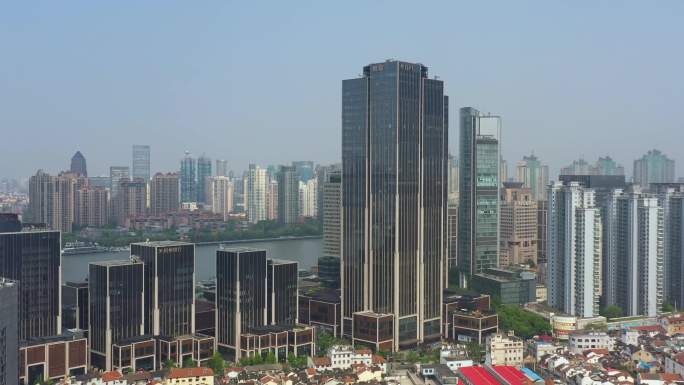 上海BFC外滩金融中心城市航拍