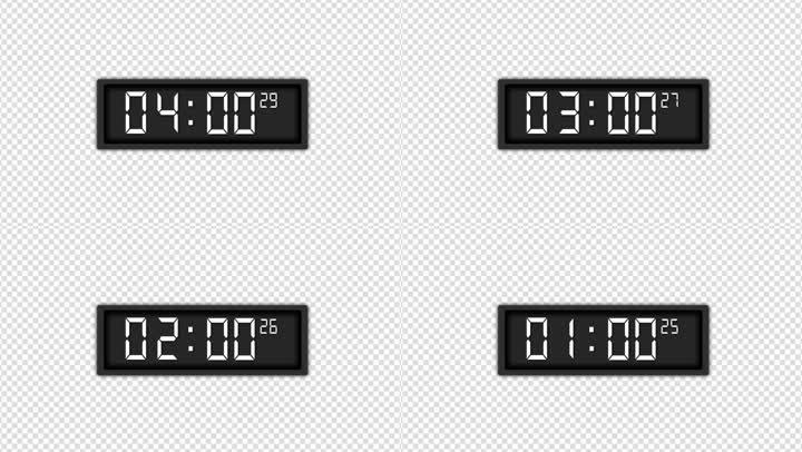 5分钟计时器秒表秒表时针数字时间倒计时