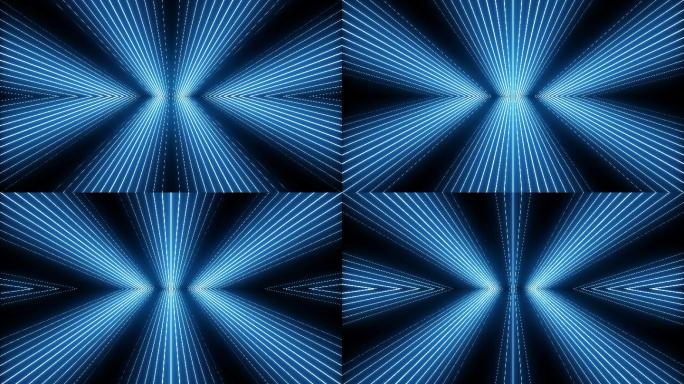 蓝色光线视频素材动态纹理抽象概念