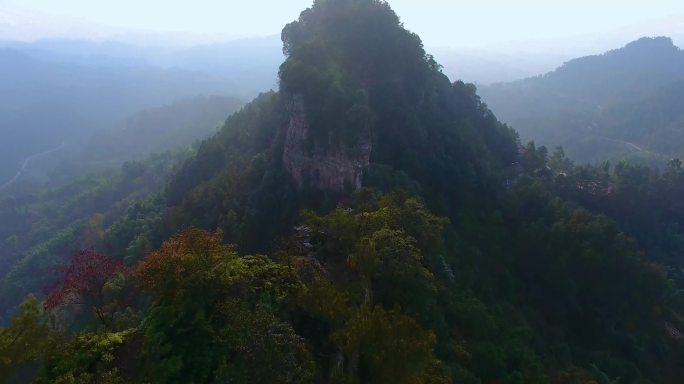 4K险峻的山峰奇景008