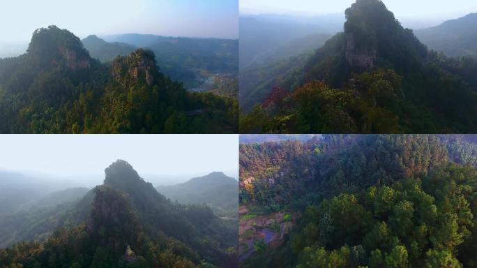 4K险峻的山峰奇景008