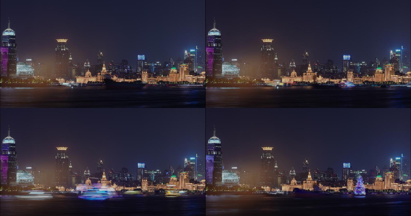 外滩万国建筑上海夜景