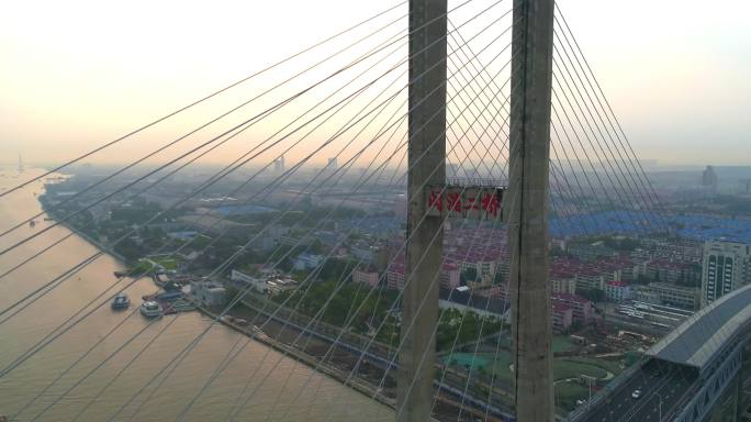 闵浦二桥、上海、航拍