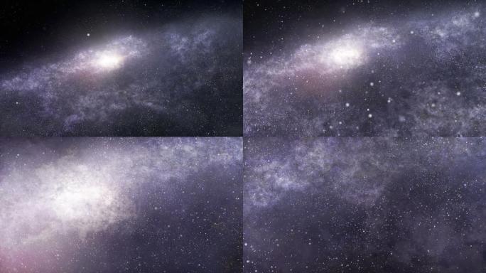 穿越银河系飞行探索宇宙外太空银河系星河科