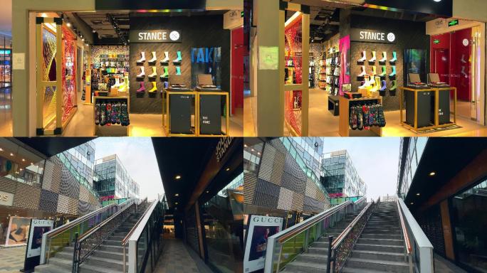 原创拍摄北京三里屯太古里商街商铺