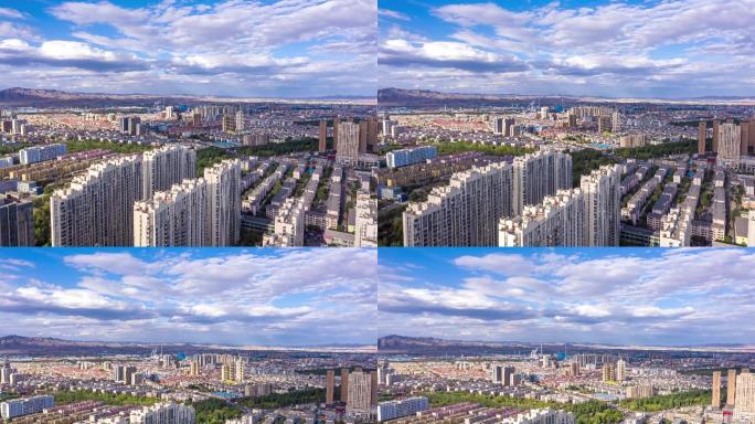 原创-内蒙古包头城市风光延时摄影