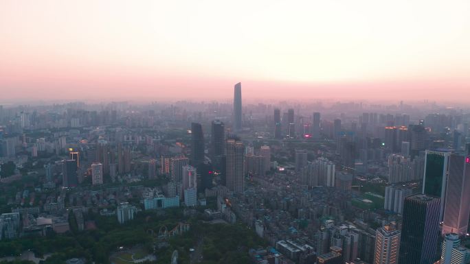 20元【原创4K】武汉CBD泛海国际高楼