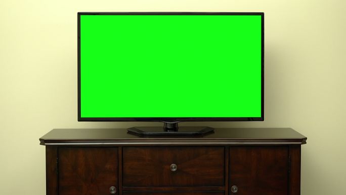 电视绿屏