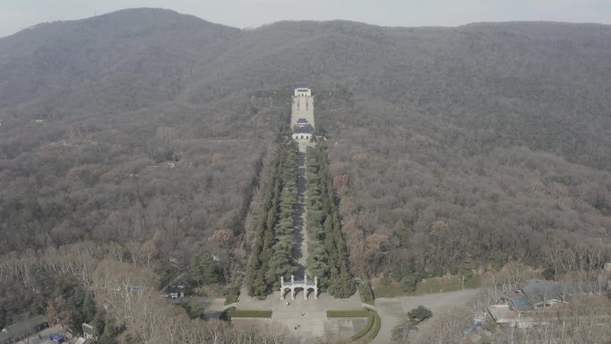 南京宣传片城市中山陵地标景点4K