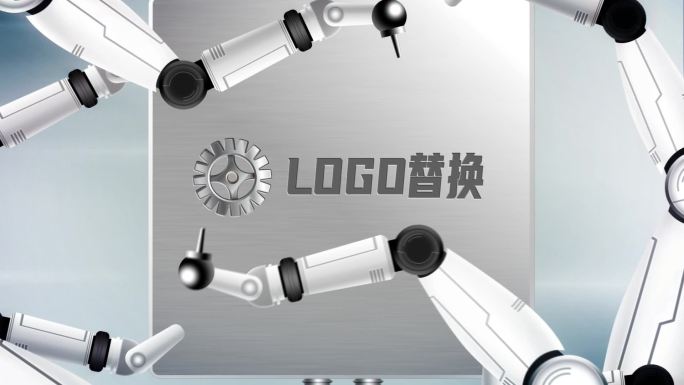 机械臂组装logo