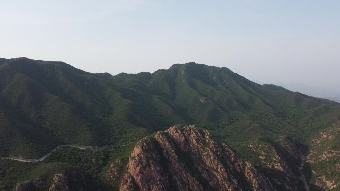 航拍素材包.太行起点的秀美山峦