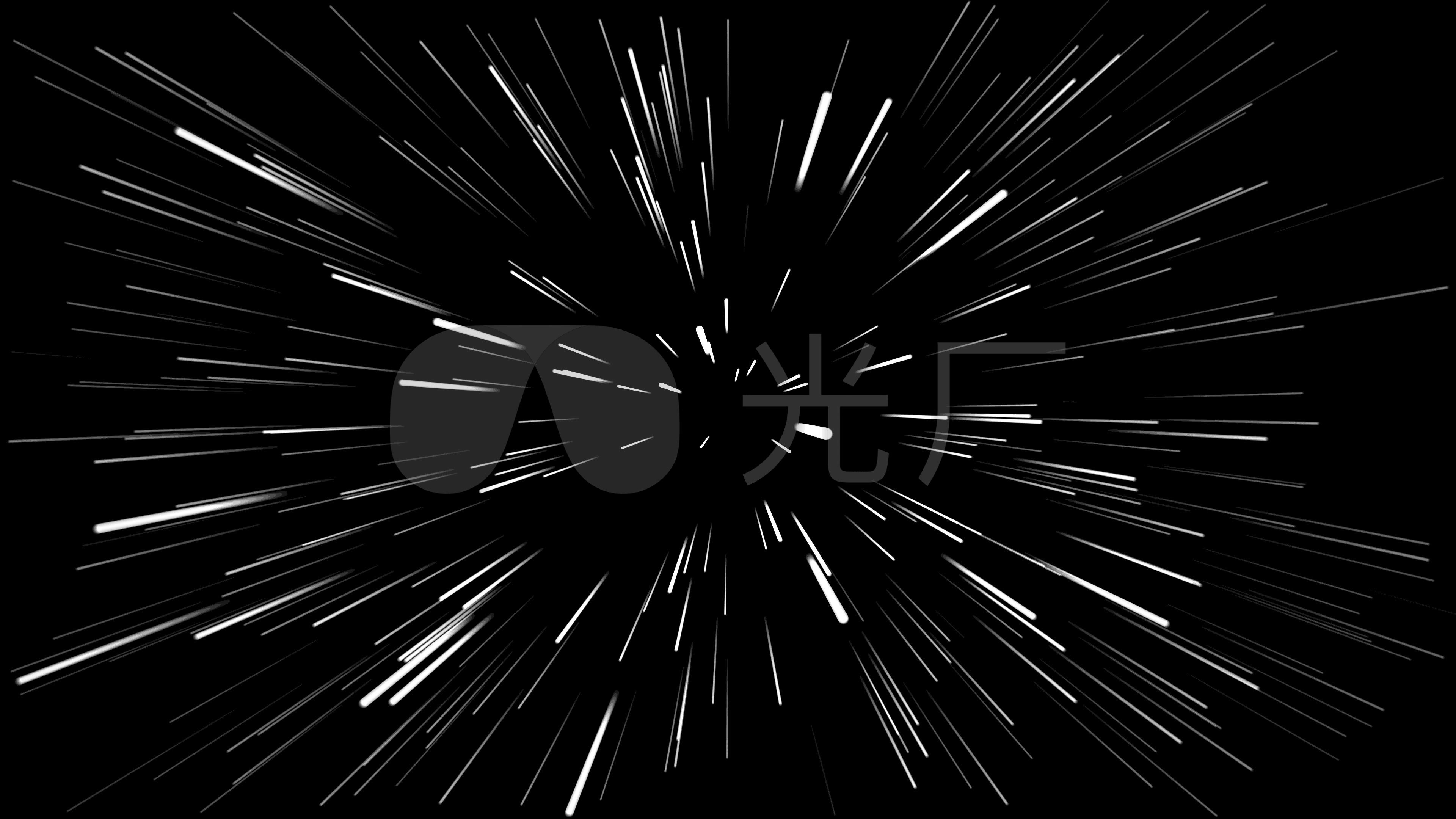 穿越转场动画素材带通道