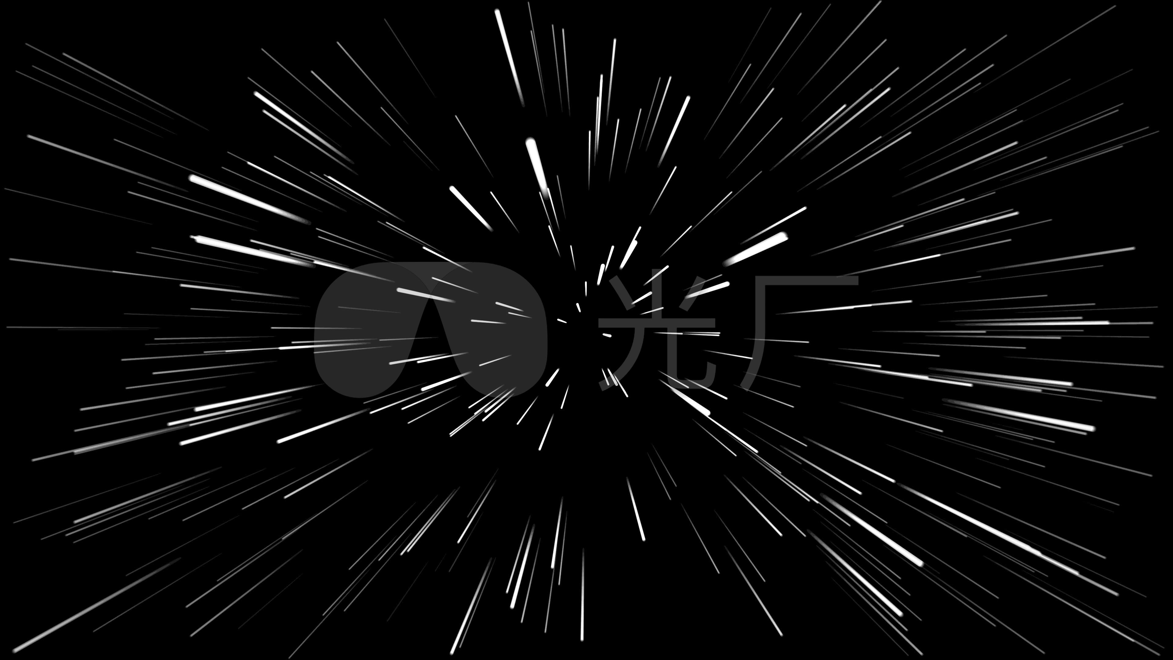 穿越转场动画素材带通道