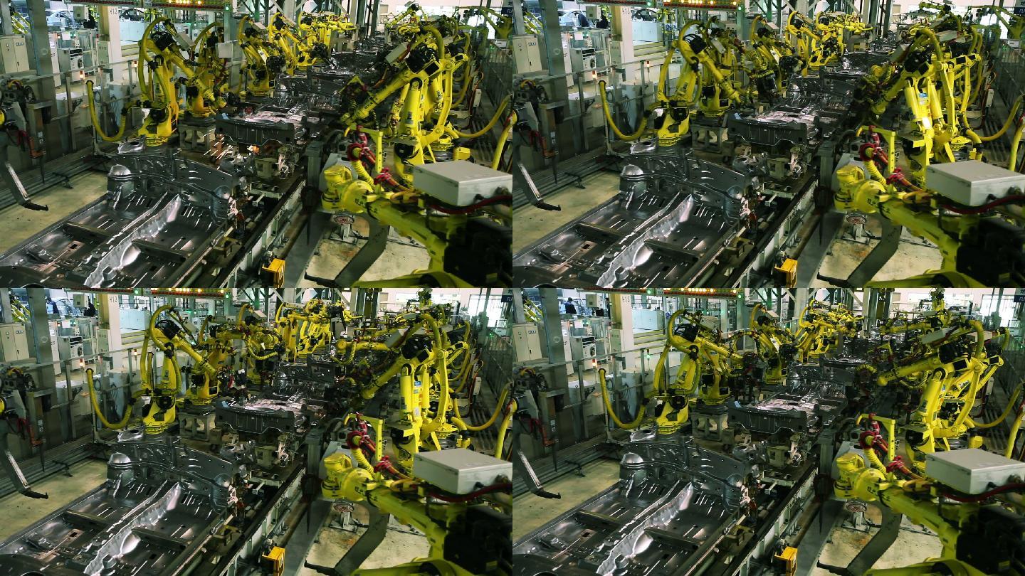 焊接机器人钣金工程机械零件