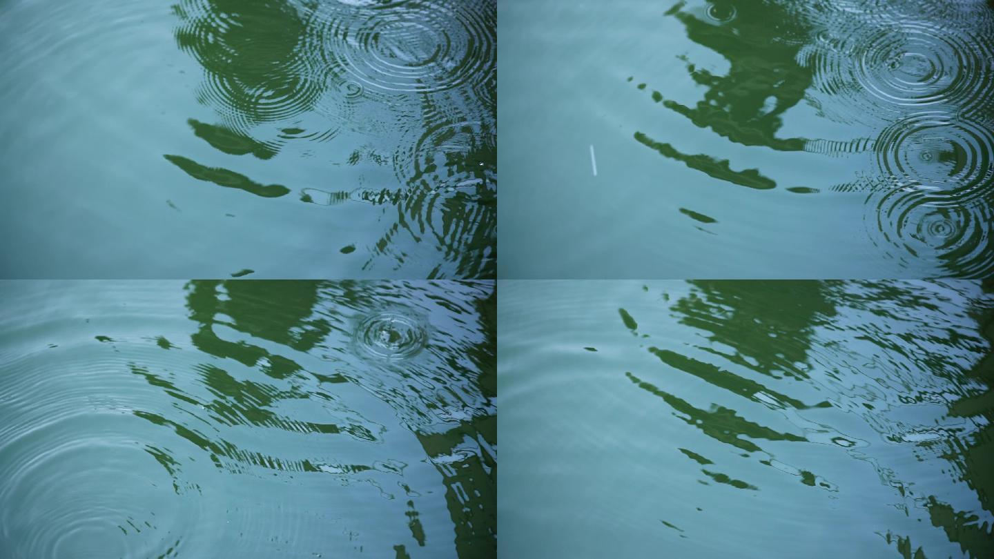 水滴入水空镜头-2