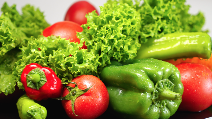 4K新鲜水果蔬菜-绿色食品