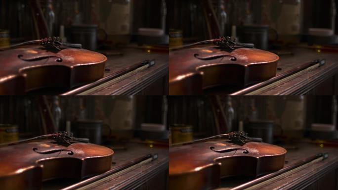 坏了的小提琴复古怀旧艺术家欧洲文化