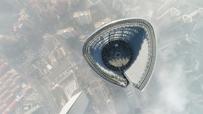 上海天际景观塔上海世界金融中心东方明珠塔
