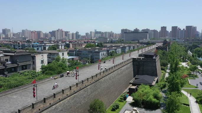 西安城墙护城河3