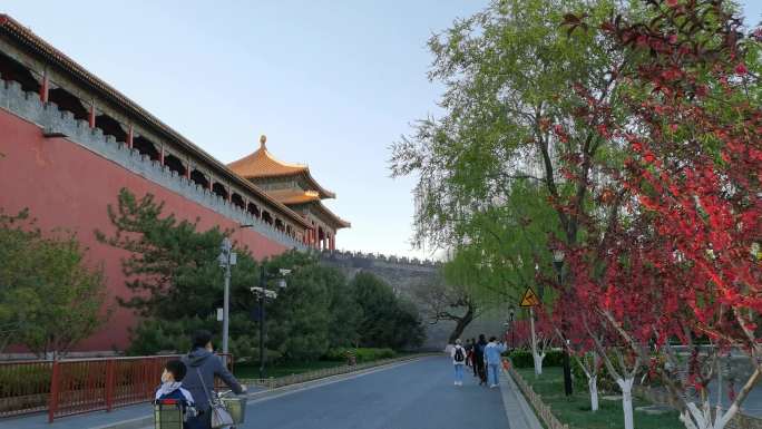 北京故宫端门、东门外、东华门