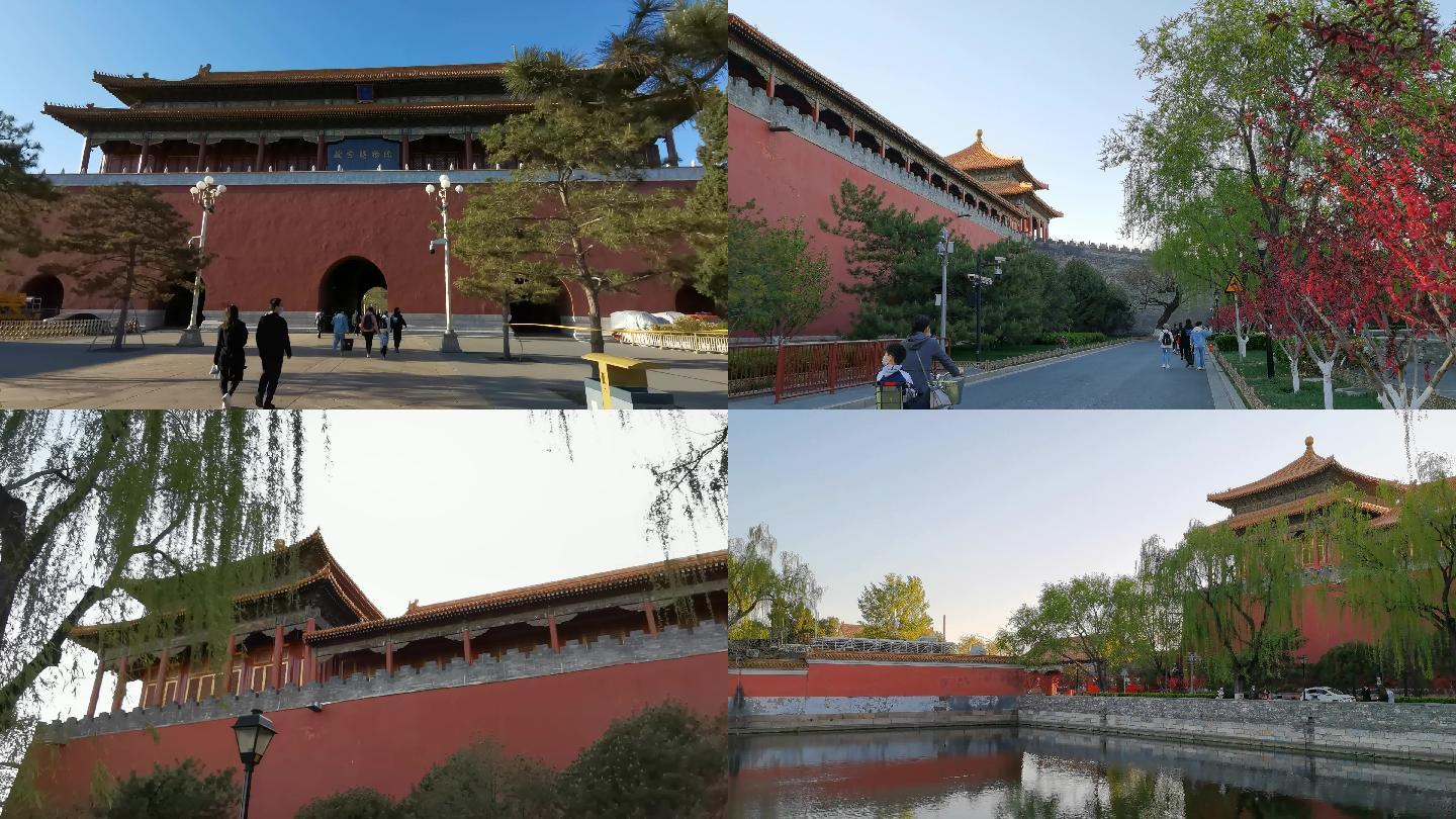 北京故宫端门、东门外、东华门